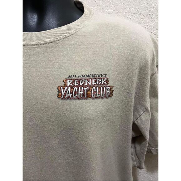 Vintage M&O Knits Heavy Weight 100% Cotton PreShrunk XL Jeff Foxworthy's Redneck - Picture 2 of 5